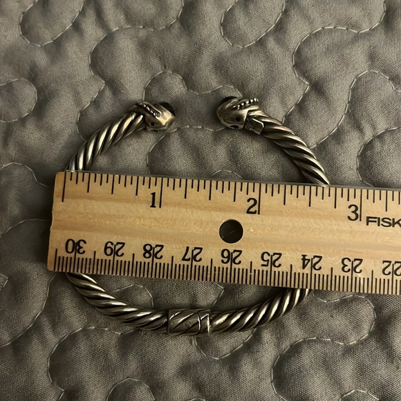 Samuel Benham Jewelry Company 925 Sterling Silver 18K Gold Accents Bracelet - Picture 14 of 14